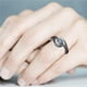 thumbnail image 3 of Guardurnaity Anillo de dedo de moda para mujer, anillo de aleación con gema, anillo para mujer, anillo de gema sintética, joyería Ropa, zapatos y accesorios Miscelánea, 3 of 6