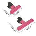 thumbnail image 6 of CreativeArrowy 3pcs Chip Bag Clips, SourceTon Heavy Duty Food Clips 1pcs Large Size and 2pcs Small Size Solid Color for Coffee and Food Bags, 6 of 9
