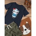 thumbnail image 3 of Cute Sailor Panda T-Shirt Toddler -Image by Shutterstock,  3 Toddler, 3 of 4