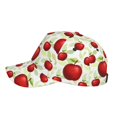 thumbnail image 5 of Haiem Fruit Apples Baseball Cap Dad Hat Cotton Soft Adjustable Fashion Hats for Men Women Unisex Style Headwear, 5 of 9