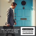 thumbnail image 4 of Letrero «No soliciting» Melrose Roots, acrílico, 15 x 9 cm, color blanco, 4 of 9