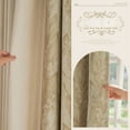 thumbnail image 5 of Chenille Curtain Bedroom High-end Sense Thickened Full Blackout 2023 New Living Room Light Luxury Modern American Pastoral Style, 5 of 5