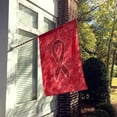 thumbnail image 2 of Carolines Treasures AN1213CHF Ruban Rouge pour les Aides de Sensibilisation Taille du Drapeau de la Maison de Toile - 28 x 40 Po., 2 of 4