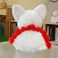 thumbnail image 5 of Gaiwos Nine-Tailed Fox Stuffed Animals 10 inches, Realistic Kyuubi Kitsune Plush Toy, Soft and Gorgeous White Fox Plush, Birthday Hoilday Gift for Kids, 5 of 8