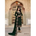 thumbnail image 2 of Engagement Function Wear Indian Pakistani Designer Churidar Salwar Kameez Dress ( Green, L - 42 ), 2 of 5