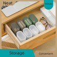 thumbnail image 3 of HUGFEGWE Portable Data Cable Storage Box with lid and dustproof, Electronic Accessory Box, Data Cable Storage Box for Home and Office (with lid) CJB91-104725, 3 of 5
