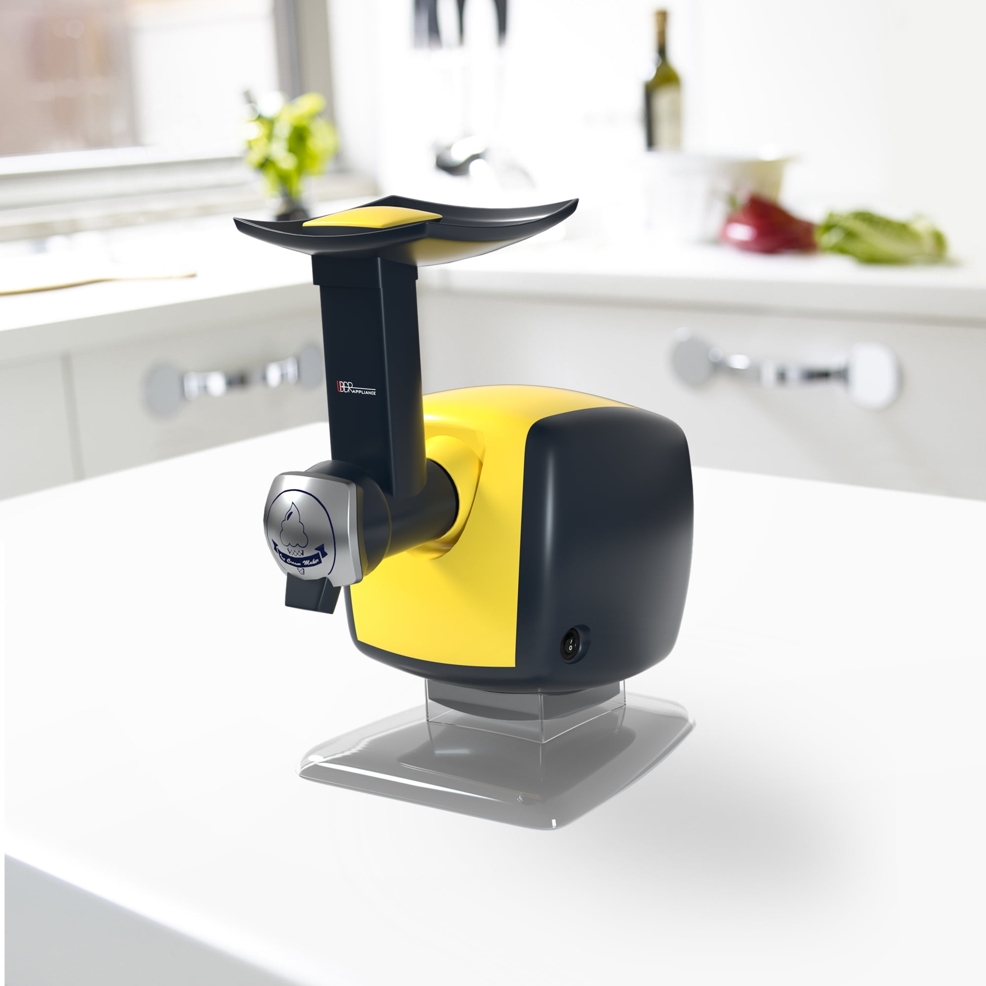 Healthy Ice Cream and Sorbet Maker - Yellow