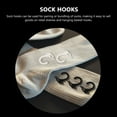 thumbnail image 5 of OATIPHO  Assorted Color Plastic Sock Hooks for Home and Shops 400Pcs, 5 of 5