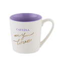 thumbnail image 1 of Taza para Café de 500ml con Frases Originales LuckyLy, Modelo Cafeína blanco 500 ml, 1 of 6
