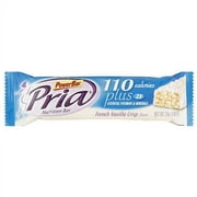 Pria French Vanilla Crisp Nutrition Bar, 15 count