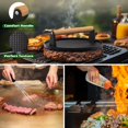 thumbnail image 3 of 134 Pcs Griddle Accessories Kit, Upgraded Griddle Accessories for Blackstone - Perfect Flat Top Grilling Accessories, Professional Round Melting Dome with Cast Iron Smash Burger Press for Barbecue., 3 of 9
