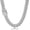 White Gold-10mm-necklace, variant on Hip Hop 12mm 10mm Real White Gold/18K Gold/Rose Gold Plated Iced Out Miami Cuban Link Chain Necklace or Bracelet Diamond CZ Choker for Men Women