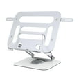 thumbnail image 3 of Bunblic Laptop Stand for Desk Holder Heightening Portable for Collaborative Work Aluminum Alloy Ergonomic Laptop Riser Computer Stand Rotatable, 3 of 8