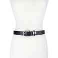 thumbnail image 3 of Time and Tru Women's Mixed Loops Belt, Black, 3 of 3