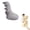 Gray, variant on Body Pillow for Side Sleeper, Full Body Support for Arms Hips Knees, Soft Breathable Washable Ergonomic Sleep Pillow