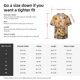 thumbnail image 5 of Fotbe Vintage Floral Butterfly Collage Camisa Estampada de Manga Corta para Hombre, Casual de Verano, Estilo Playero, Sin Arrugas-Small, 5 of 5