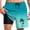 Green, variant on Mens Beach Shorts Summer Coconut Tree Print Quick Dry Bathing Suit With Pockets Drawstring Men's Swim Trunks Black L