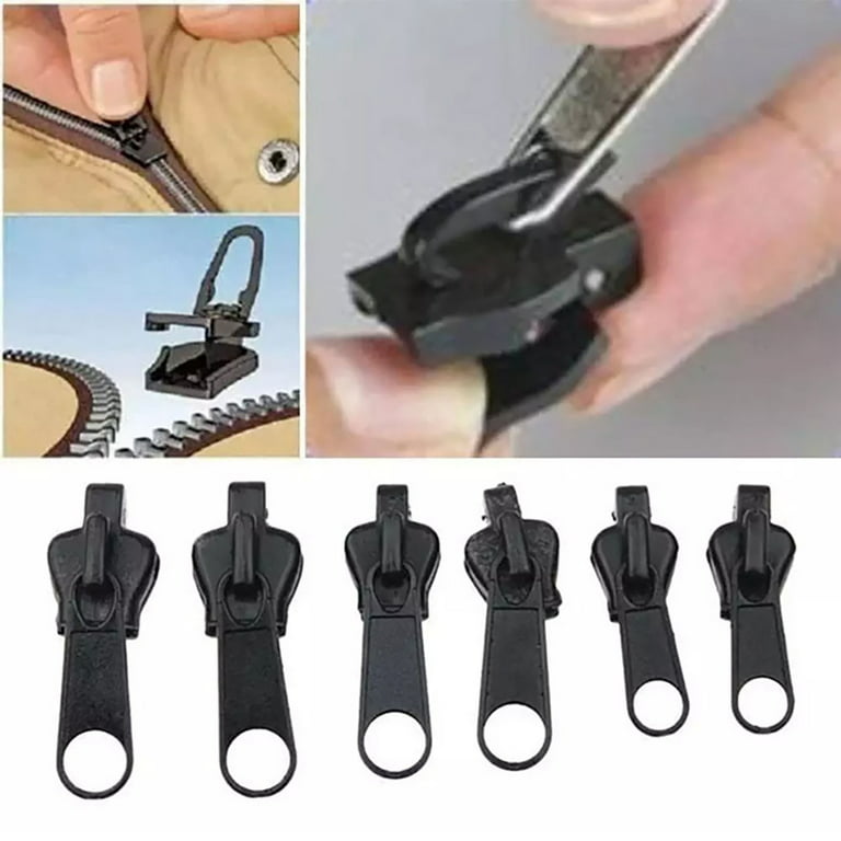 85pcs Zipper Repair Kit, TSV Zipper Fix Replacement Set, Zipper Slider with  Install Plier, Extension Pulls for Sewing