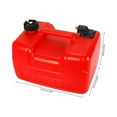 thumbnail image 3 of ChicHomey ​​12L Portable Boat Fuel Tank with Built-In Filter,Anti-Static & Explosion-Proof,Durable Polyethylene,for Small to Large Boats​​, 3 of 8