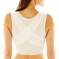 thumbnail image 2 of Women's Cortland Intimates 3002X Plus Size Posture Support Shoulder Brace (White 3X), 2 of 3
