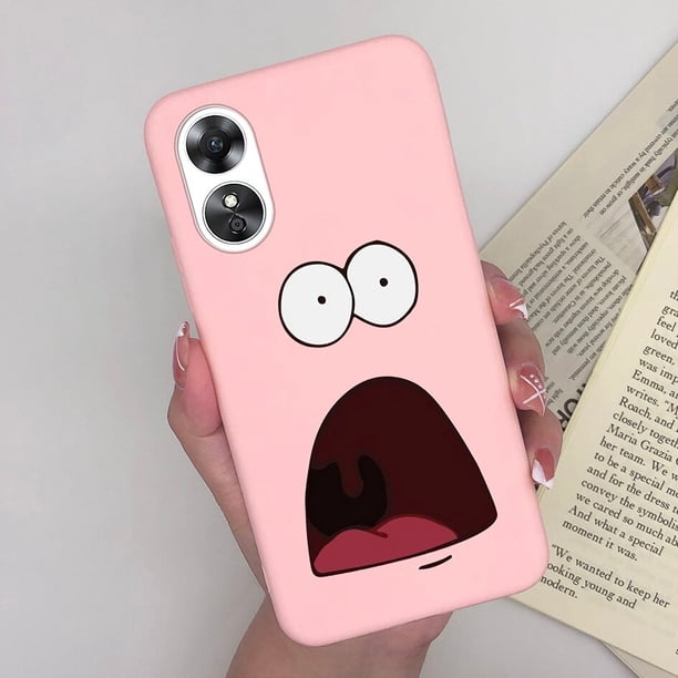 Funda de teléfono A prueba de golpes para OPPO A17, A17K, 4G, silicona suave, TPU, dibujos animados, corazón, Margarita, Oppo A 17 K A 17, Fundas Coque CPH2477 Fivean unisex