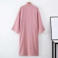 thumbnail image 5 of JTieacloth Men's Nightshirts Japanese Couples Robe And Kimono Men's Large Size Lace Up Hanbok Yukata Sweating Clothes Pink, 5 of 6
