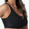 thumbnail image 3 of Women's shiny silk shaping wireless seamless, beautiful back wireless bra, 3 of 4
