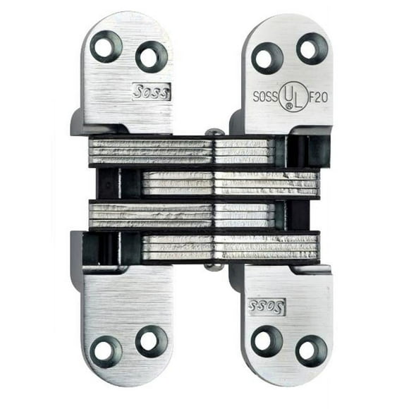 SOSS Invisible Hinge for Wood & Metal Applications with Minimum Material Thickness 1.75 in. - 1 Piece