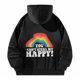 thumbnail image 2 of Sudaderas con capucha para mujer, ropa negra holgada con cordón, Tops de gran tamaño, sudadera con cuello redondo para deportes, vacaciones de otoño y S Yinane sudadera para mujer, 2 of 8