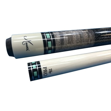 Meucci Cues Handcrafted Pool Cue Stick with Pro Shaft and Hard Case