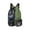 Green, variant on Drawstring Backpack, Mesh Separated Wet Pocket Beach Bag, Portable Waterproof Swim Gym Sack With Water Bottle Holders
