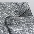 thumbnail image 2 of Dainty Home Little Rock 3D Floral Textured Wave Weaved Lurex Little 3D Rock Designed Fabric Shower Curtain 70W x 72L in Charcoal, 2 of 5