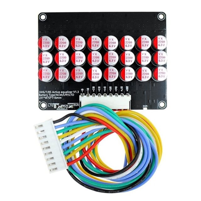 Condensador de energía de batería 4S 8S 16S 17S 5A útil y conveniente para Lipo/Lifepo4/LTO