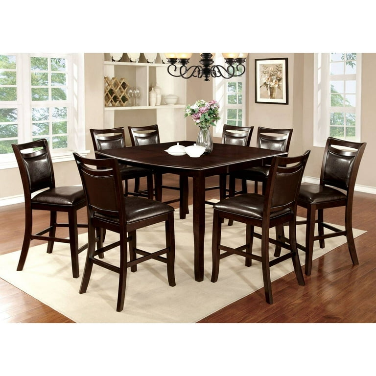 Furniture of america ridgeway square counter height dining table deals