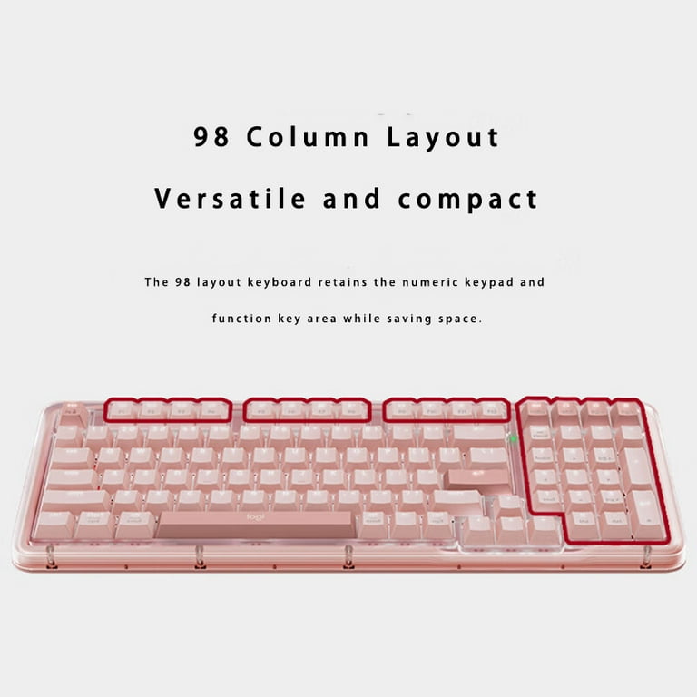 logi K98S Mechanical Keyboard ALTO KEYS AI Custom Bluetooth Office
