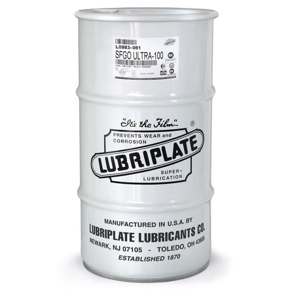 Lubriplate SFGO Ultra 100 Lubricant, 16 Gallon Keg Drum