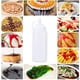 thumbnail image 4 of Precio sorpresa!Botellas multiusos para condimentos para aderezos, más: recipientes de plástico reutilizables con tapas, aptos para lavavajillas de 8 oz/240 ml, 4 of 7