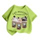 thumbnail image 3 of Playeras Cuello V Para Hombre, Camiseta Holgada Con Estampado De Letras De Ciudad, Conjunto De Ropa Deportiva De Verano, Ropa Deportiva Informal, 3 of 5