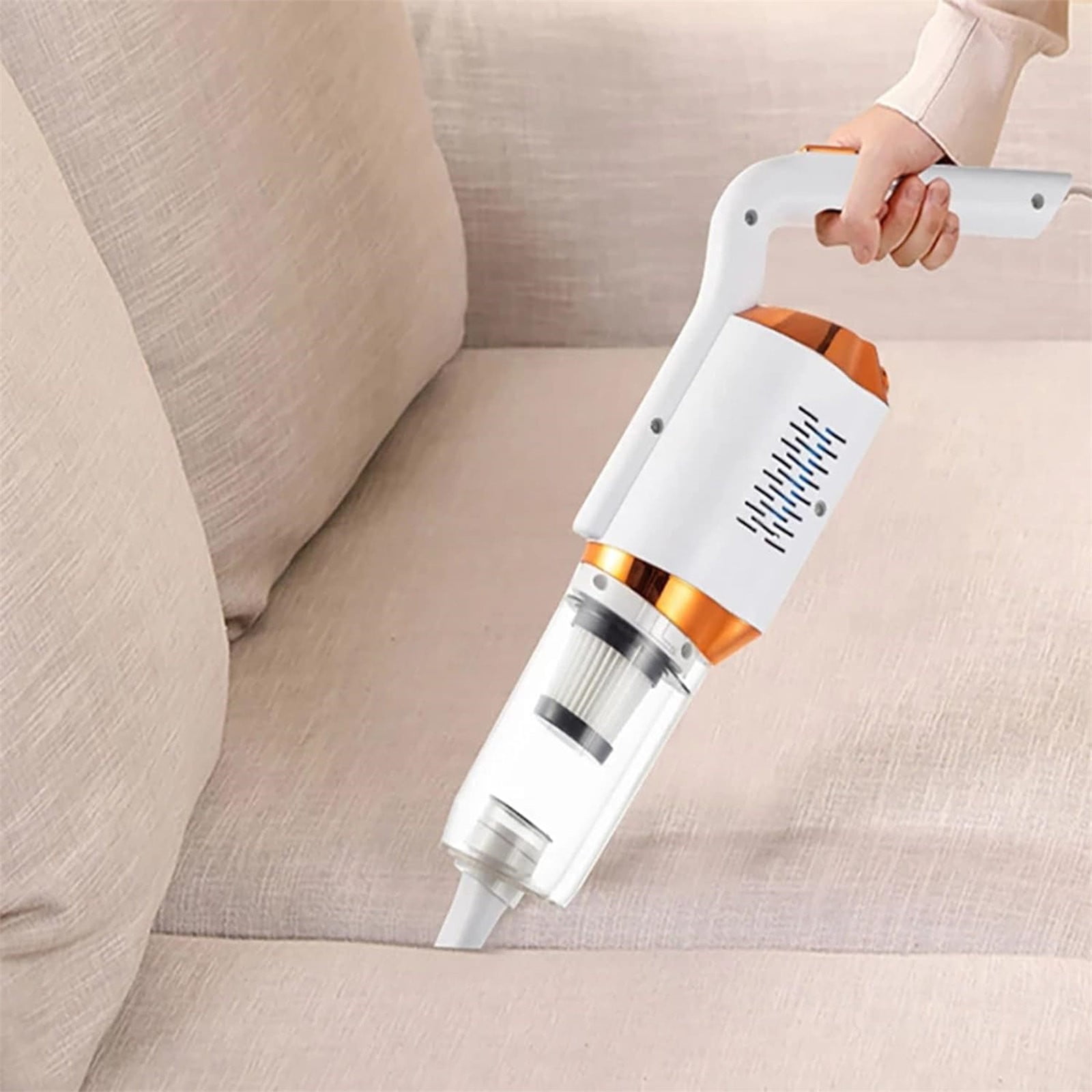 Giyblacko Vacuum Cleaner High Power Household Vacuum Cleaner Hand Or Push Rod 2 Modes With 3 Brush Heads Easy To Carry And Store For Cleane Floors Carpets Pet Hair