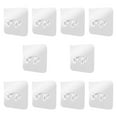 thumbnail image 2 of Siruishop 10 Pieces Badminton Racket Hooks Racket Racks for Apartment Living Room Home, 2 of 8