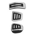 thumbnail image 3 of Accelerator Pedal, High Strength 3PCS Anti Aging Slip  Footrest Gas Brake Pedal Stable Pedaling Waterproof  For Car, 3 of 7