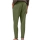 thumbnail image 4 of Pantalones largos de moda para hombre con cordón, cintura elástica, color sólido, pantalones casuales largos, pantalones para hombre, 4 of 8