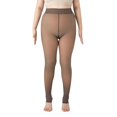 thumbnail image 2 of Dyfzdhu Winter Tights For Women 380G Warm Lined Thickened Pantyhose Comfortable Plus Size Thermal Stirrup Leggings, 2 of 9