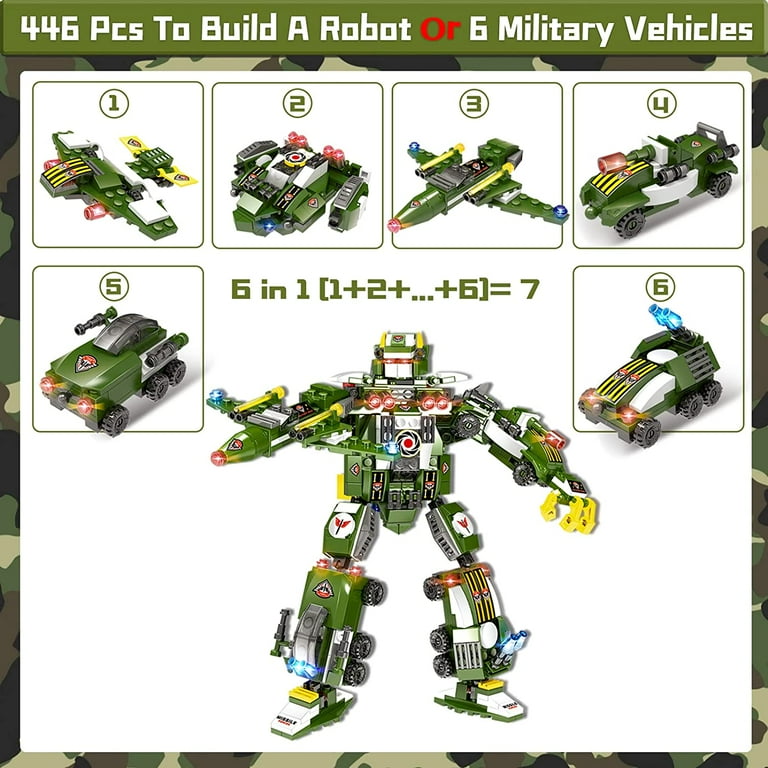 1164 Piece City Building Toys Set Corps War Building Block Kit