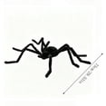 thumbnail image 3 of PYURTEP Halloween Giant Spider 29 inch, Voice Automatic Crawling Plush Spider, Scary Spider for Outdoor Indoor House Party Yard Halloween Decor, 3 of 7