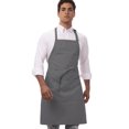 thumbnail image 1 of Delantal de Carnicero Chef Works Gris Ajustable Unisex Talla Única, 1 of 4
