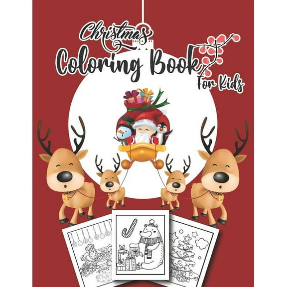 Christmas Coloring Book for Kids : Christmas Artificial Tree Coloring Book for Kids Ages 5-9 (Paperback)