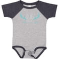 thumbnail image 3 of Inktastic Big Brother, Deer Antlers, Arrow - Blue Gray Boys Baby Bodysuit, 3 of 5