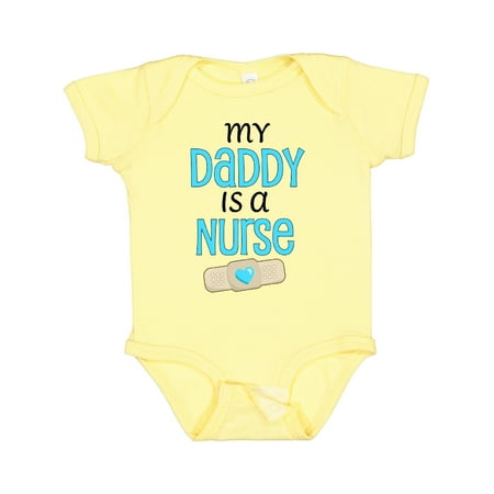 

Inktastic My Daddy is a Nurse Gift Baby Boy or Baby Girl Bodysuit