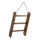 thumbnail image 4 of Toalleros de madera, estante de madera, soporte para toallas de té, toallero de baño con cuerda, toallero colgante para dormitorio, cocina, pared del, 4 of 9